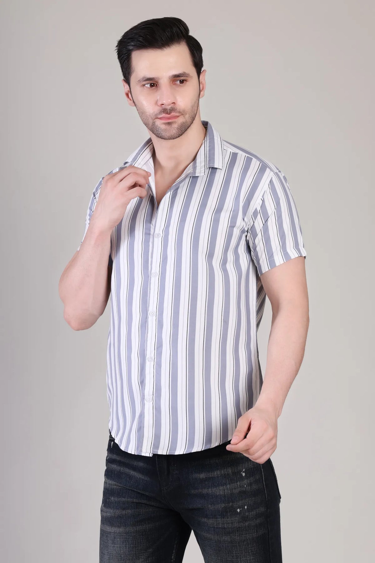 Men's Casual Half Sleeve Shirt | UHSS-168