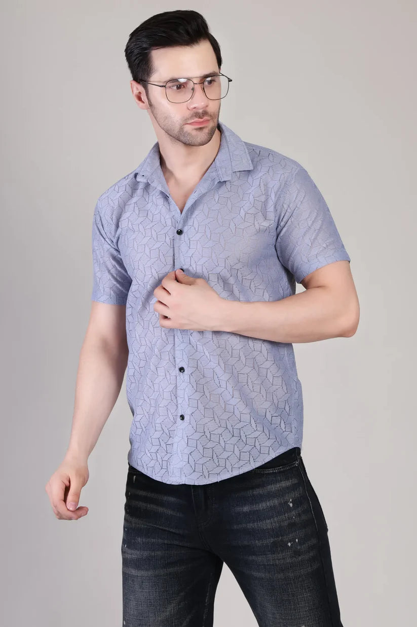 Men's Stylish Half Sleeve Shirt Combo – (Pack of 3), UHSS-152, UHSS-151, UHSS-153