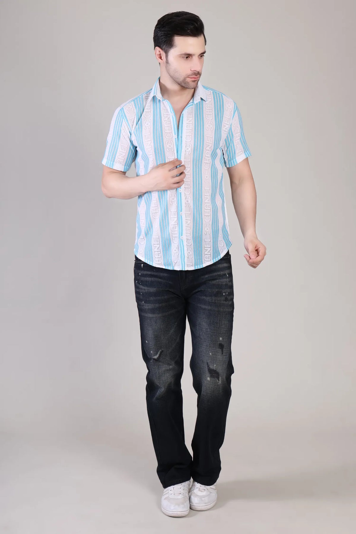 Men's Casual Half Sleeve Shirt - Multicolor | SHS-177