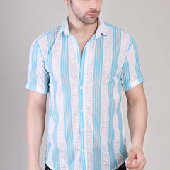 Men's Casual Half Sleeve Shirt - Multicolor | SHS-177