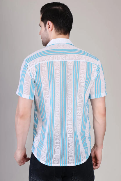 Men's Casual Half Sleeve Shirt - Multicolor | SHS-177
