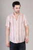 Men's Casual Half Sleeve Shirt - Striped | SHS-176