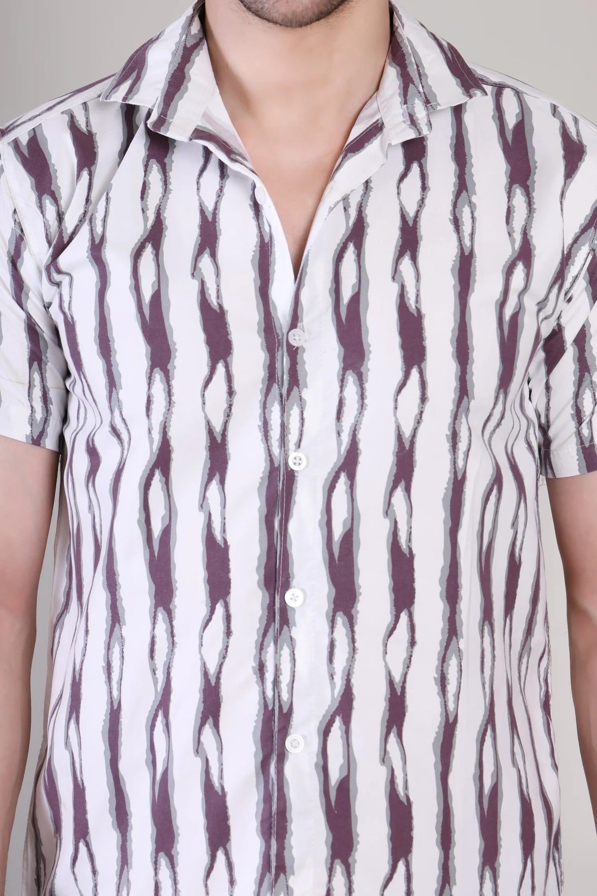 Men's Casual Half Sleeve Shirt - Multicolor | UHSS-167