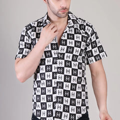 Men's Casual Half Sleeve Shirt - Multicolor | UHSS-132