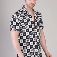 Men's Casual Half Sleeve Shirt - Multicolor | UHSS-132