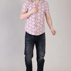 Men's Casual Half Sleeve Shirt - Multicolor | UHSS-181
