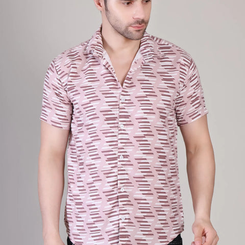 Men's Casual Half Sleeve Shirt - Multicolor | UHSS-181