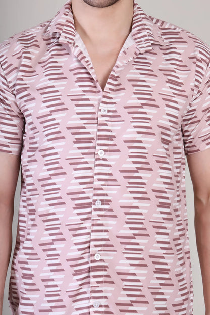 Men's Casual Half Sleeve Shirt - Multicolor | UHSS-181