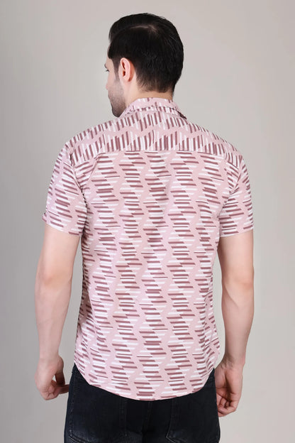 Men's Casual Half Sleeve Shirt - Multicolor | UHSS-181