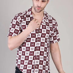 Men's Stylish Half Sleeve Shirt Combo – (Pack of 3), UHSS-180, UHSS-131, UHSS-132
