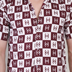 Men's Casual Half Sleeve Shirt - Multicolor | UHSS-131