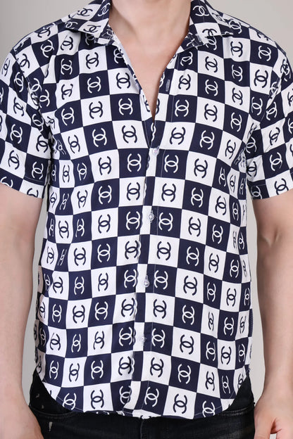 Men's Casual Half Sleeve Shirt - Multicolor | UHSS-130