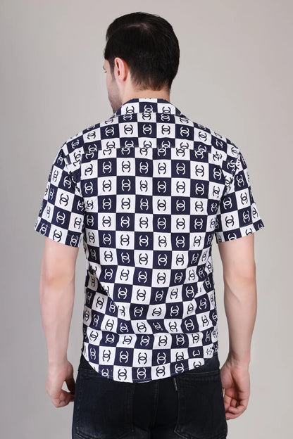 Men's Casual Half Sleeve Shirt - Multicolor | UHSS-130