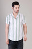 Men's Casual Half Sleeve Shirt - Striped | UHSS-172
