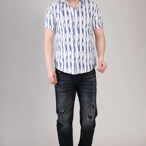 Men's Stylish Half Sleeve Shirt Combo – (Pack of 3), UHSS-166, UHSS-165, UHSS-03
