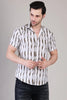 Men's Casual Half Sleeve Shirt - Striped | UHSS-165