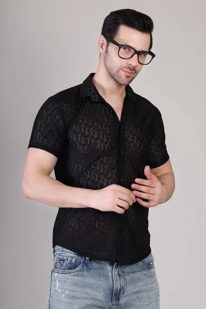 Men's Stylish Half Sleeve Shirt Combo – (Pack of 3), UHSS-152, UHSS-151, UHSS-153