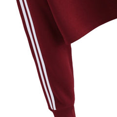 Maroon Crop Hoodie