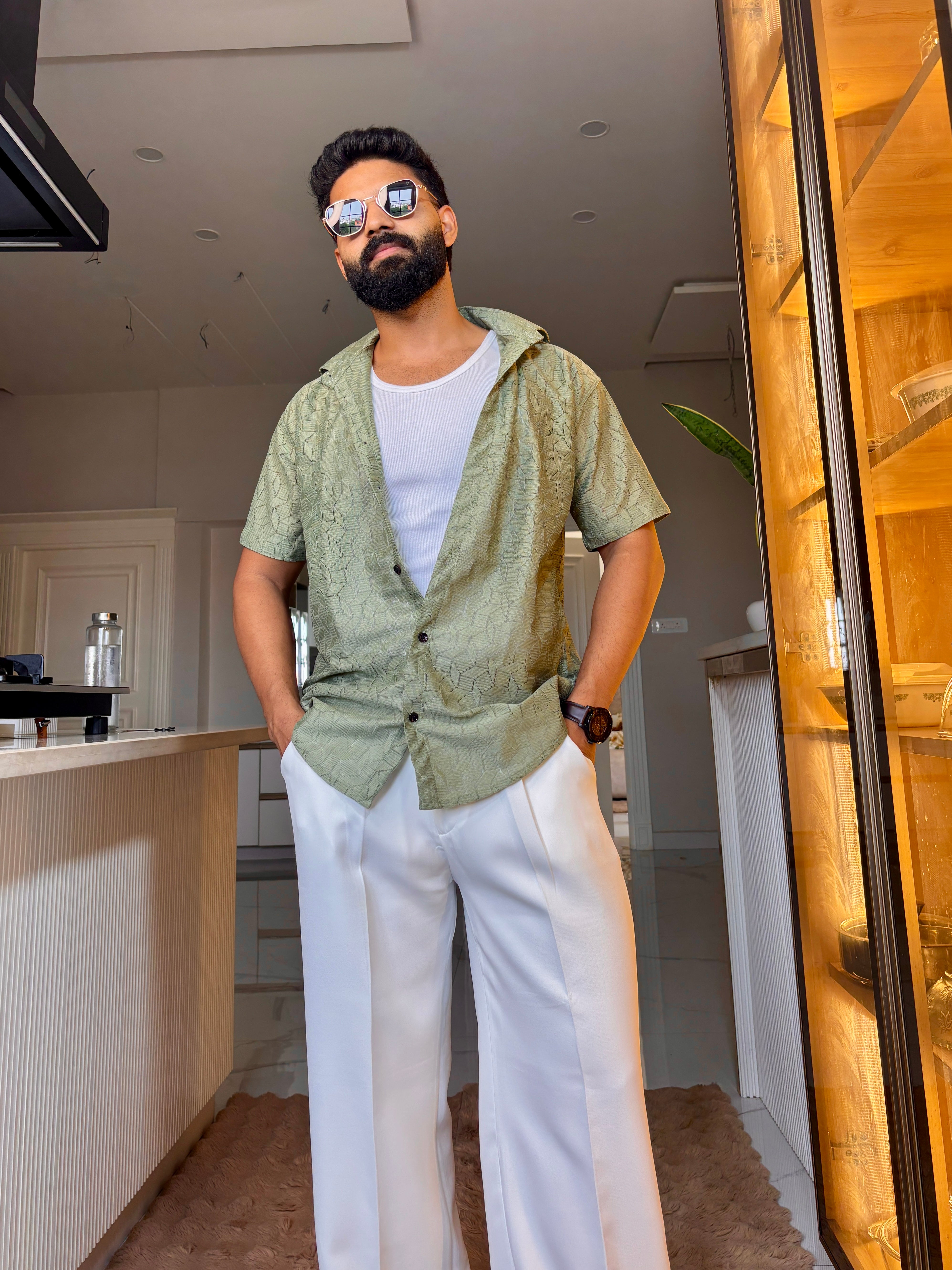 Shirt for Men's Pack of 2 (BHS-184,SHS-152)