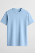 Powder Blue Plain T-Shirt