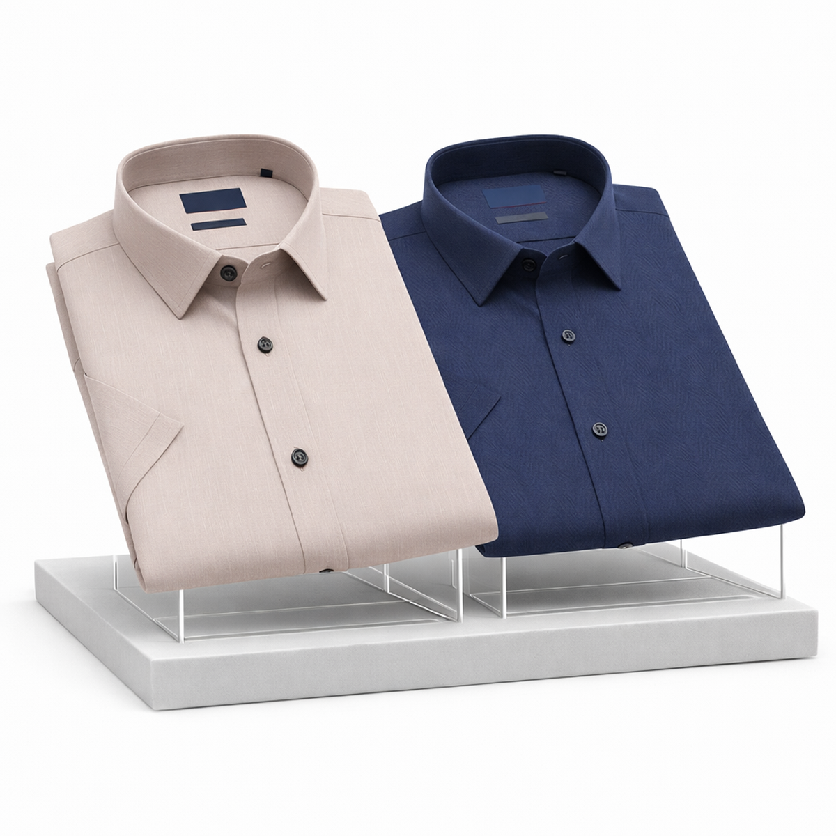 Shirt for Men's Pack of 2 (SHS-150-SHS-137)