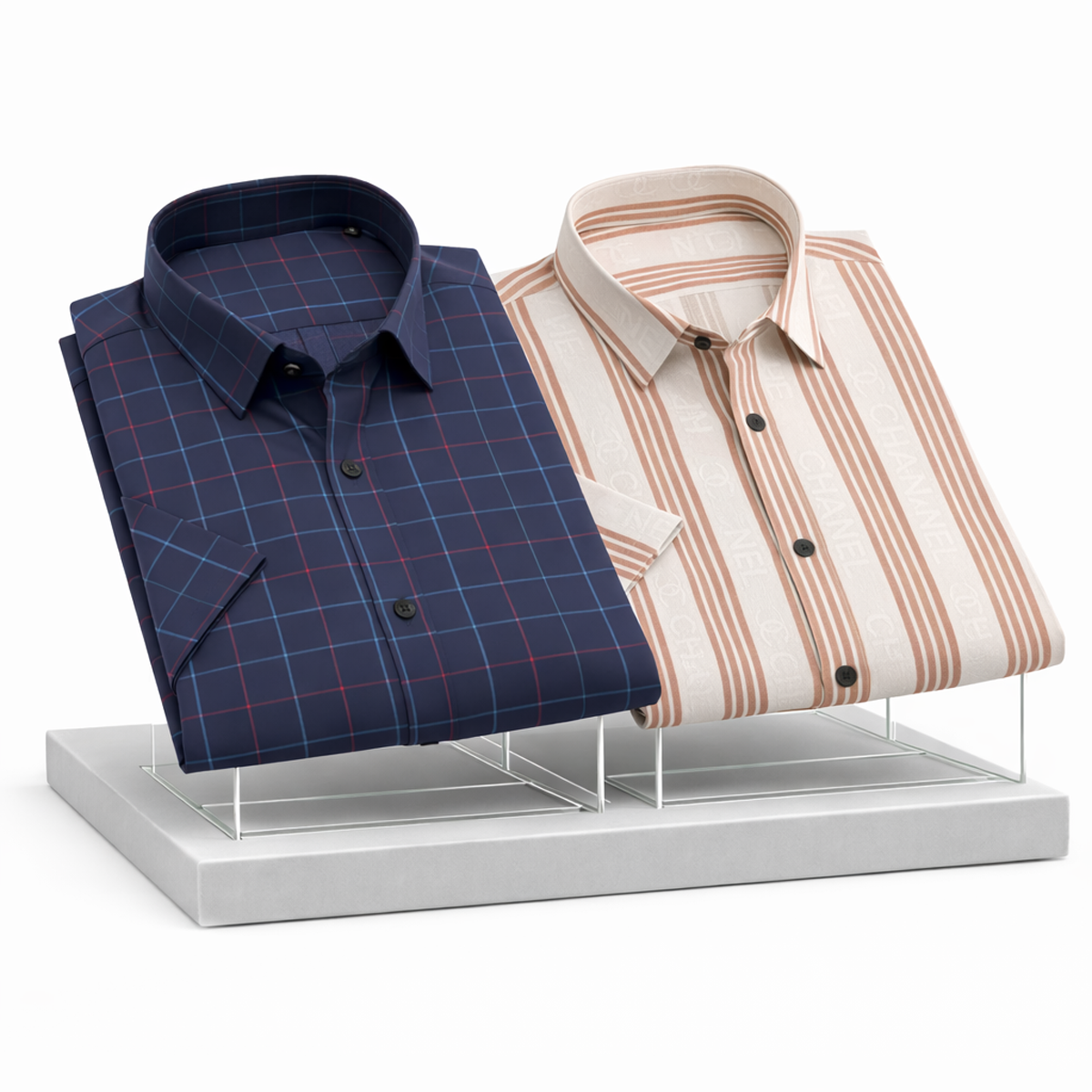 Shirt for Men's Pack of 2 (SHS-176,UHSS-155)