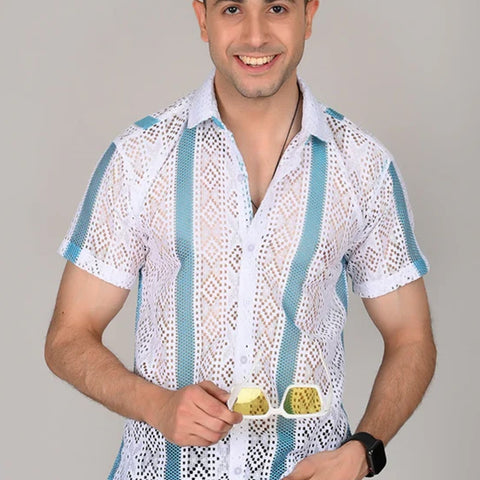 The Wave Rider Shirt | Breathable & Durable Men’s Shirts for Everyday Wear | SHS-07