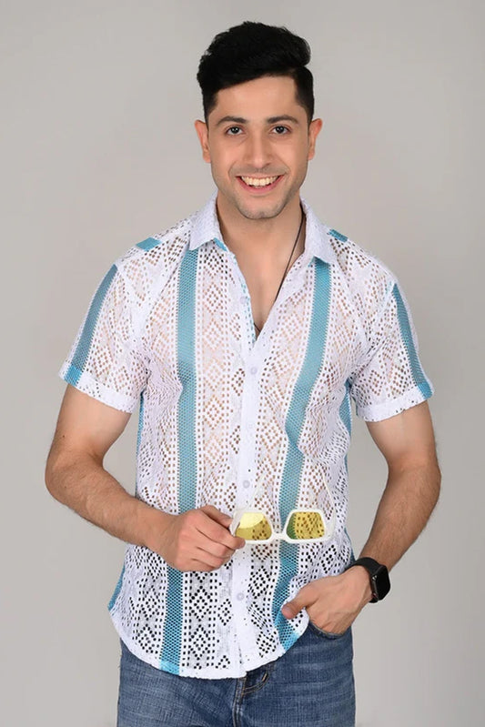 The Wave Rider Shirt | Breathable & Durable Men’s Shirts for Everyday Wear | UHSS-07