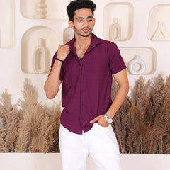 Men's Stylish Half Sleeve Shirt Combo – Pack of 3 - UHSS-145, UHSS-136, UHSS-137