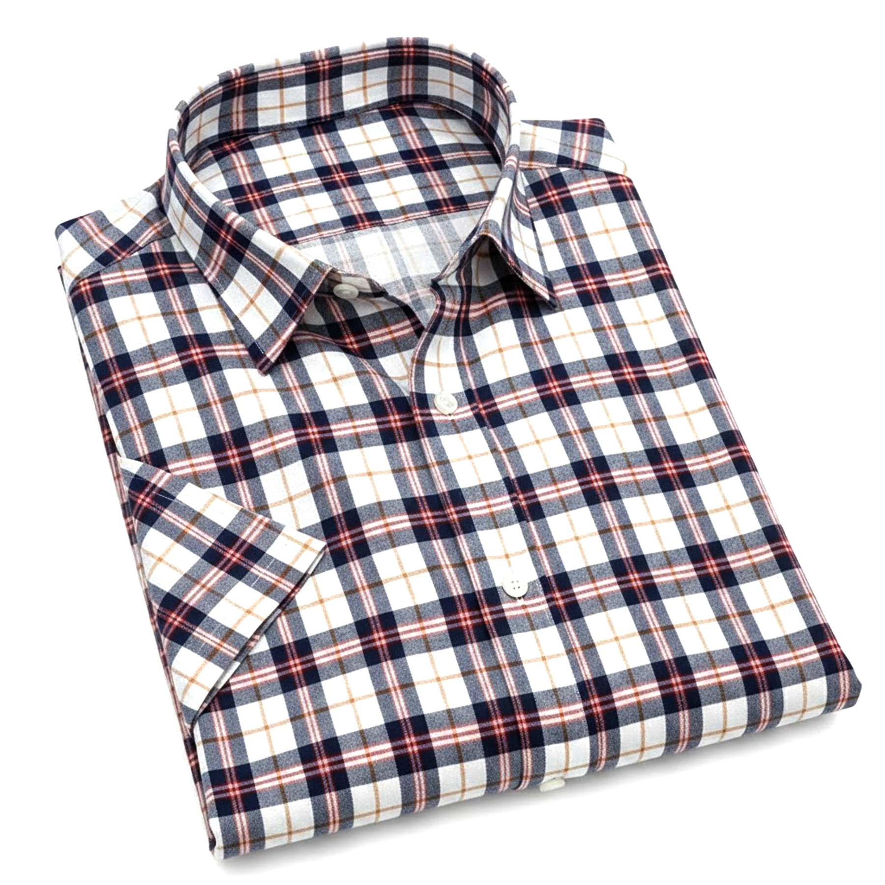 Men's Casual Half Sleeve Shirt - Check | UHSS-160