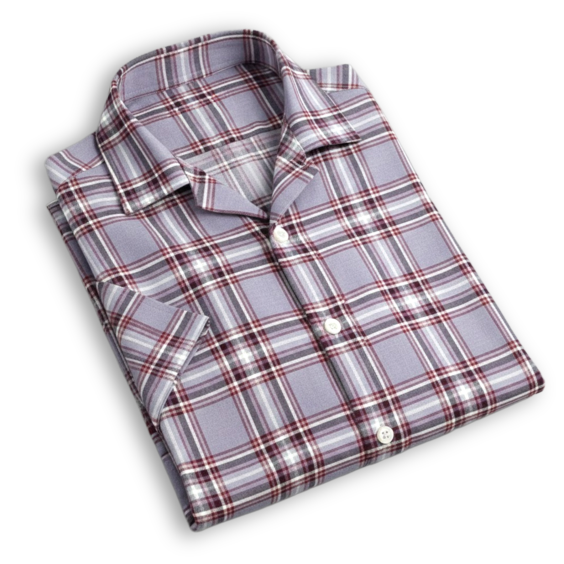 Men's Casual Half Sleeve Shirt - Check | UHSS-164