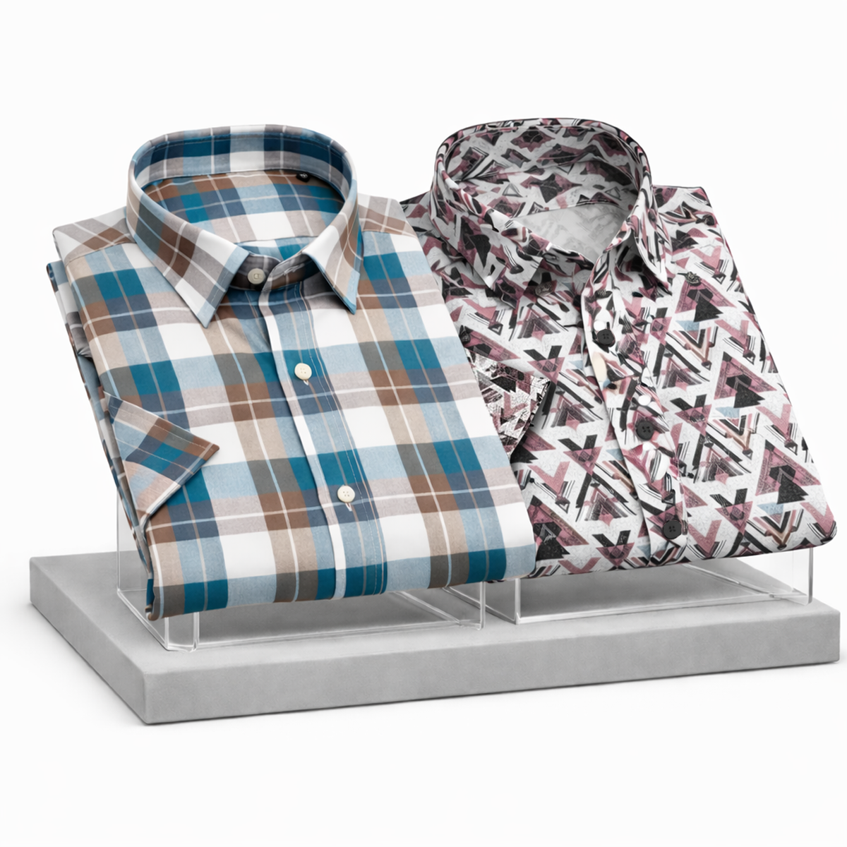 Shirt for Men's Pack of 2 (UHSS-16,SHS-19)