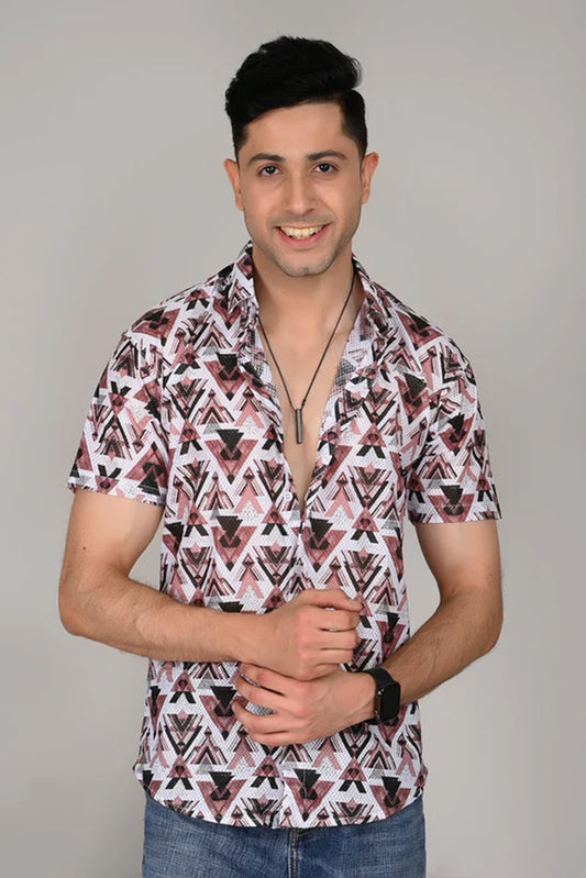 Tribal Tint Vibe Shirt | Breathable & Durable Men’s Shirts for Everyday Wear | UHSS-17