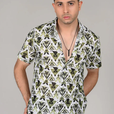 GeoGreen Street Shirt | Breathable & Durable Men’s Shirts for Everyday Wear | SHS-18
