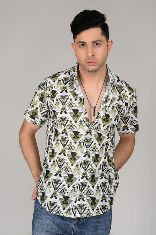 GeoGreen Street Shirt | Breathable & Durable Men’s Shirts for Everyday Wear | UHSS-18