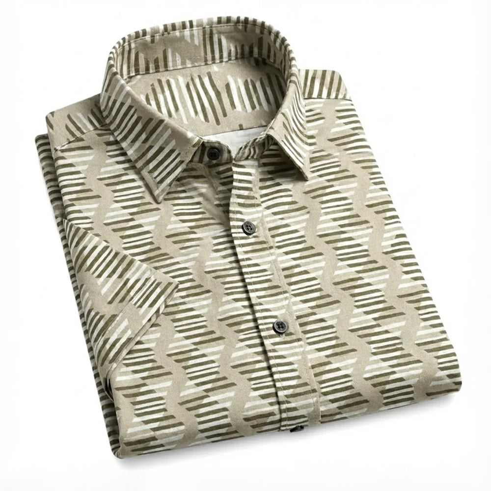 Men's Casual Half Sleeve Shirt - Multicolor |UHSS-182