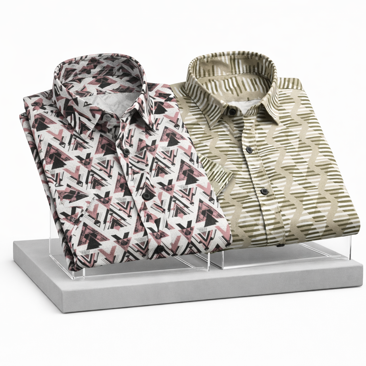 Shirt for Men's Pack of 2 (UHSS-182,SHS-19)