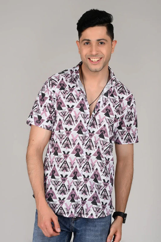 Tribal Flex Half-Sleeve Shirt | Breathable & Durable Men’s Shirts for Everyday Wear | UHSS-19