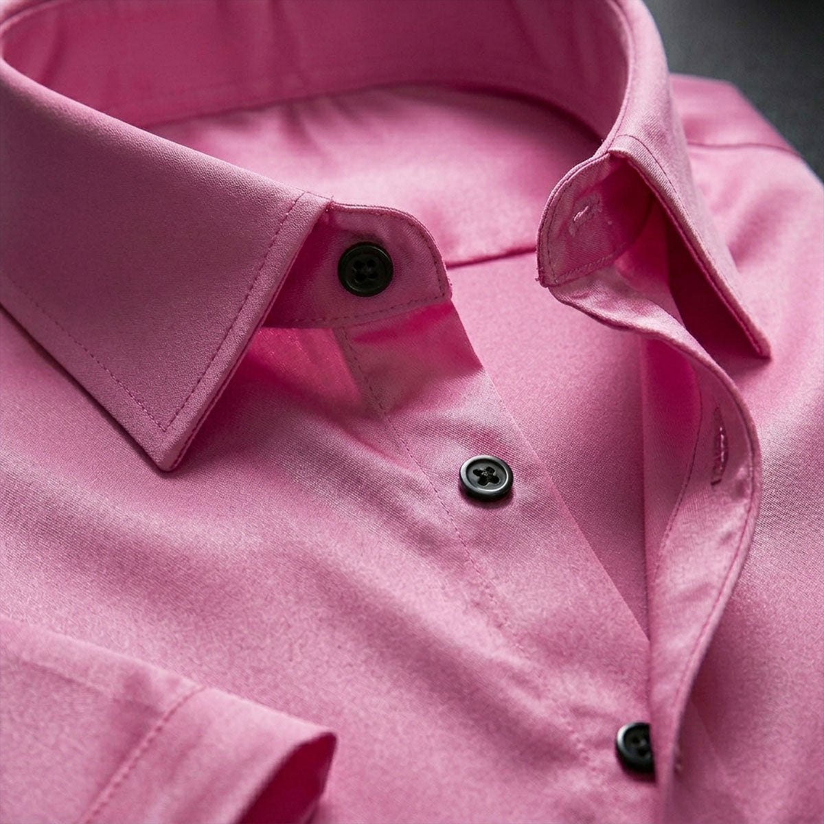 Plain Pink Shirt Half Sleeve Shirt (SKU-520)