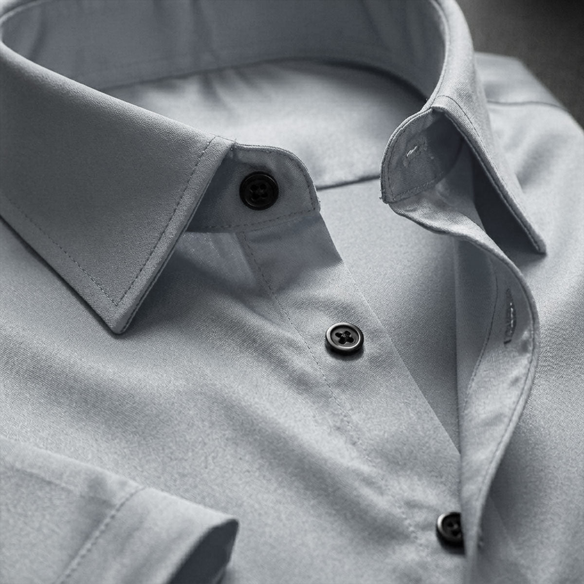 Plain Grey Shirt Half Sleeve Shirt (SKU-519)