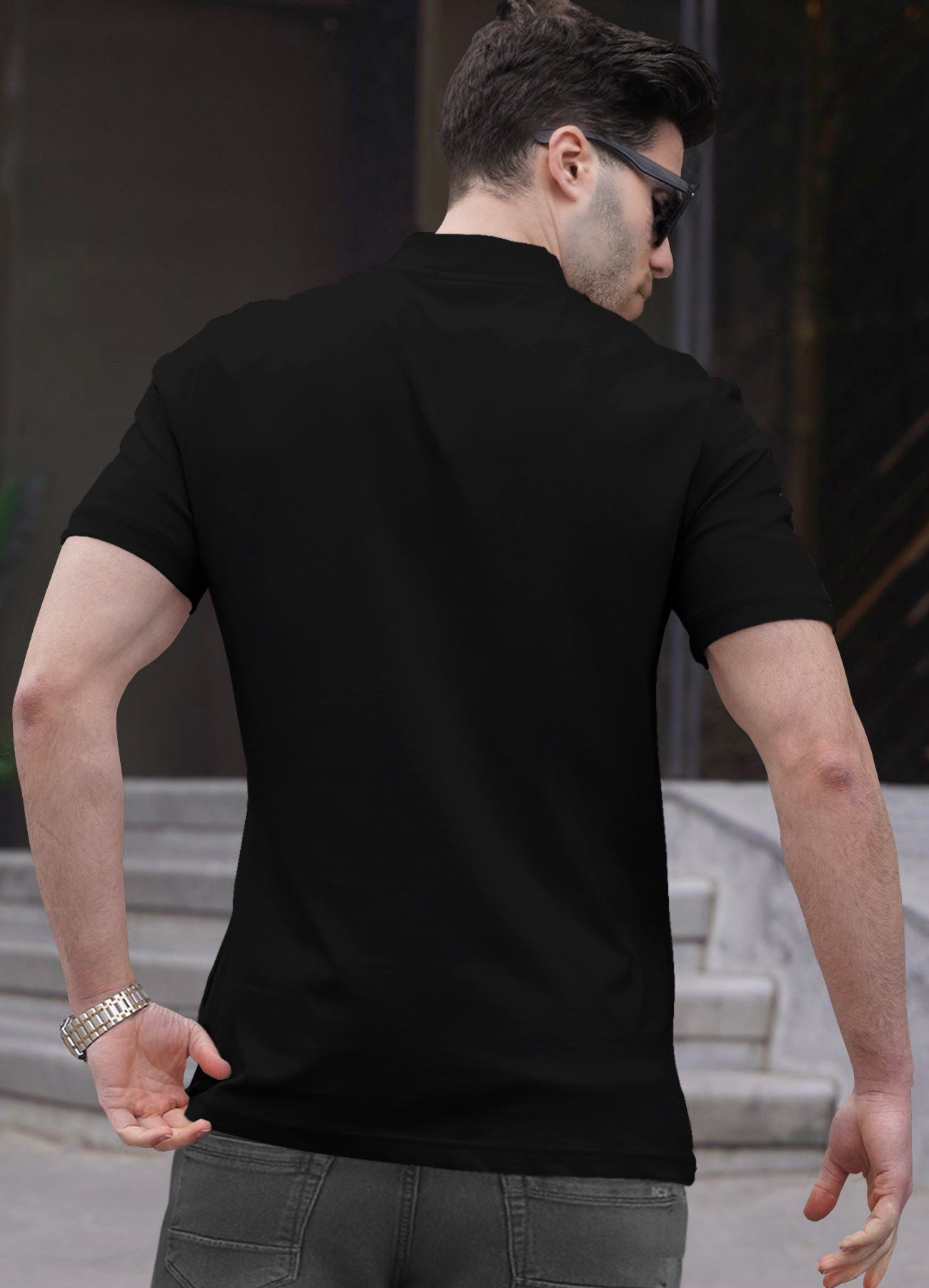 mens tracksuit SET - BLACK