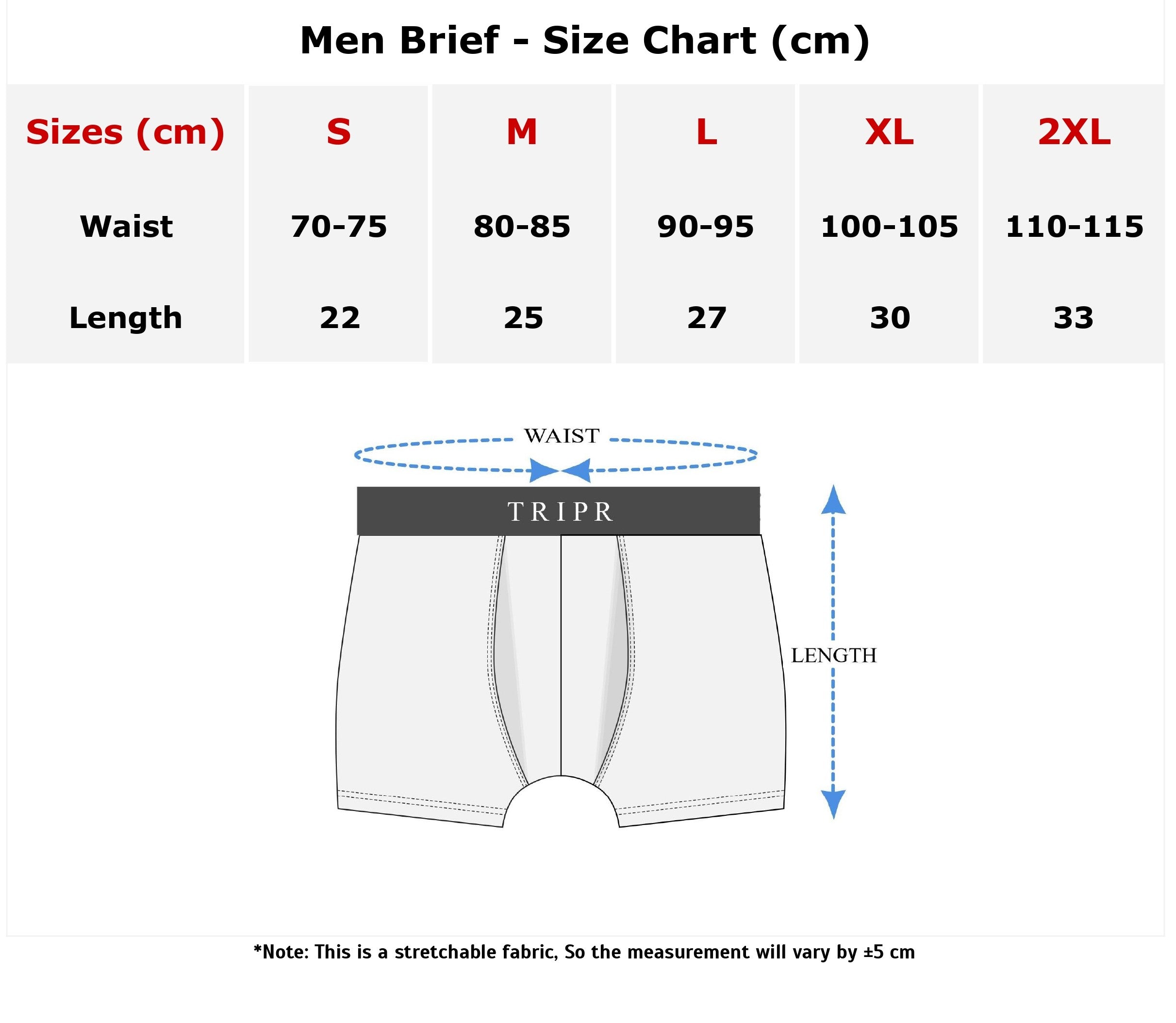 Men Printed Trunk / Red