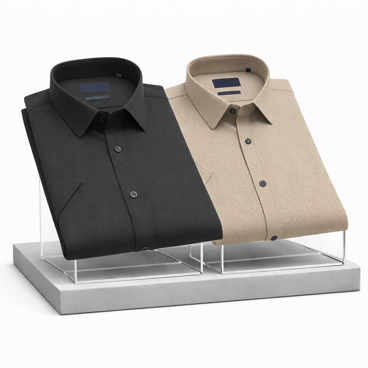 Shirt for Men's Pack of 2 (SHS-144,SHS-136)
