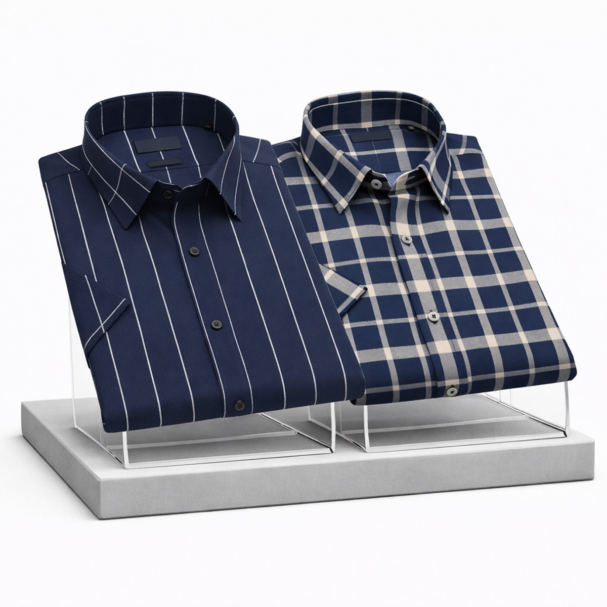 Shirt for Men's Pack of 2 ( UHSS-156, UHSS-15)