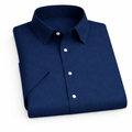 Plain Royal Blue Shirt Half Sleeve Shirt (SKU-Z-521)
