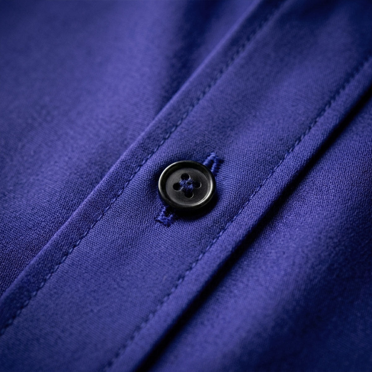Plain Royal Blue Shirt Half Sleeve Shirt (SKU-521)