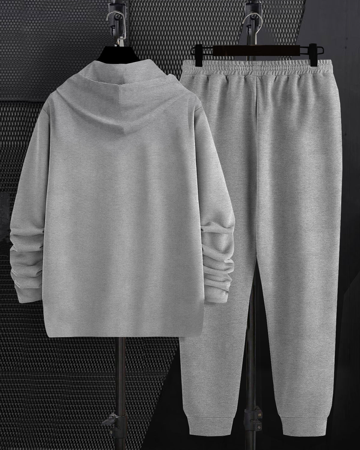 TrackSuit For Grey Hooded T-shirt Grey Track Pant