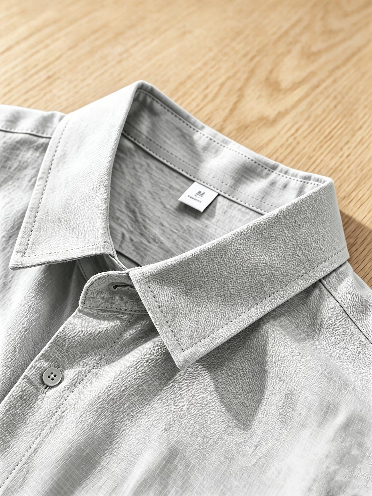 Light Grey Half Sleeve Shirt