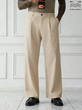 Khaki Plain Korean Trouser