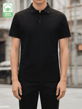Black Polo-Tshirt